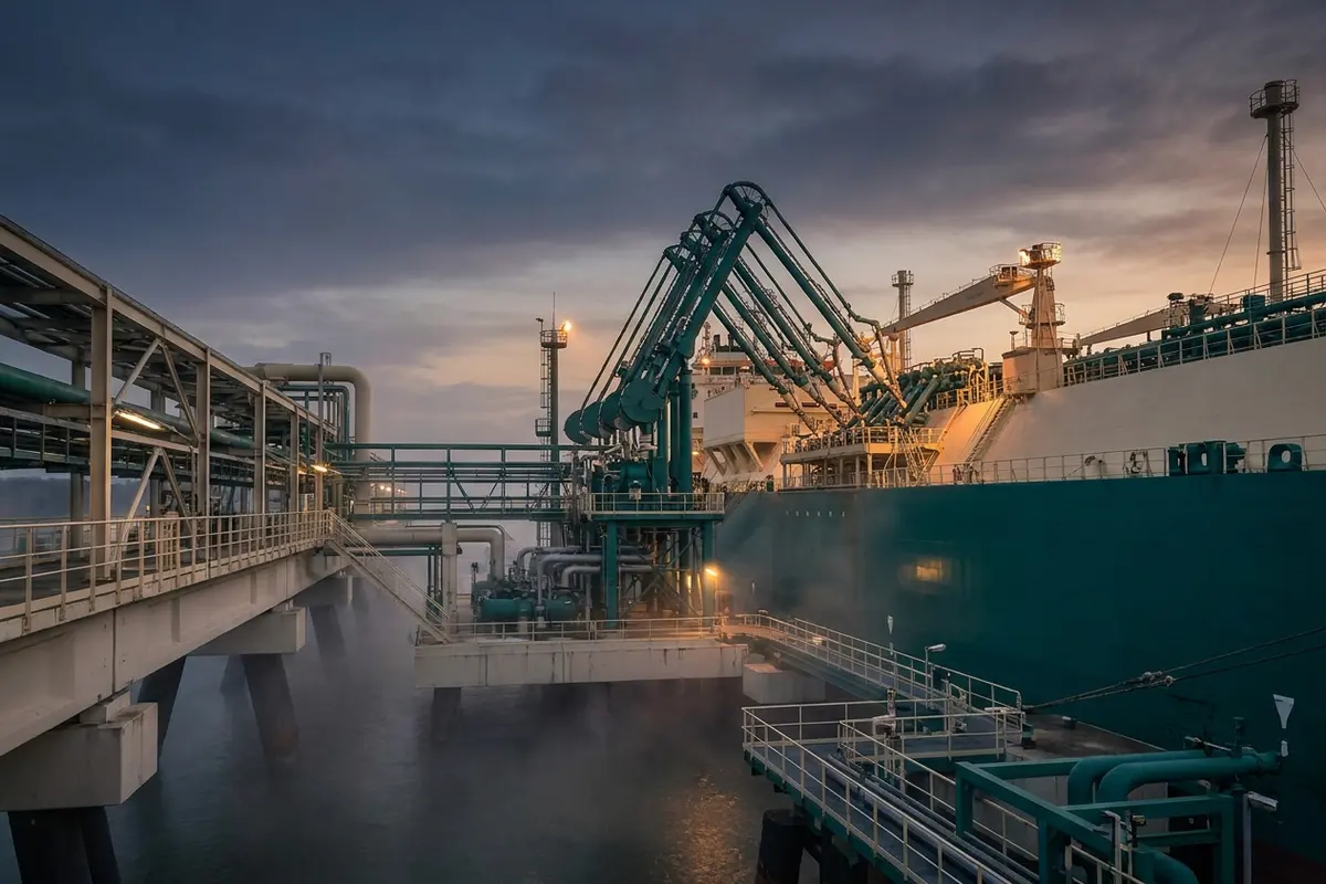 Imej ilustrasi mewakili OMA Energy Logistics — sektor Kuasa dan tenaga