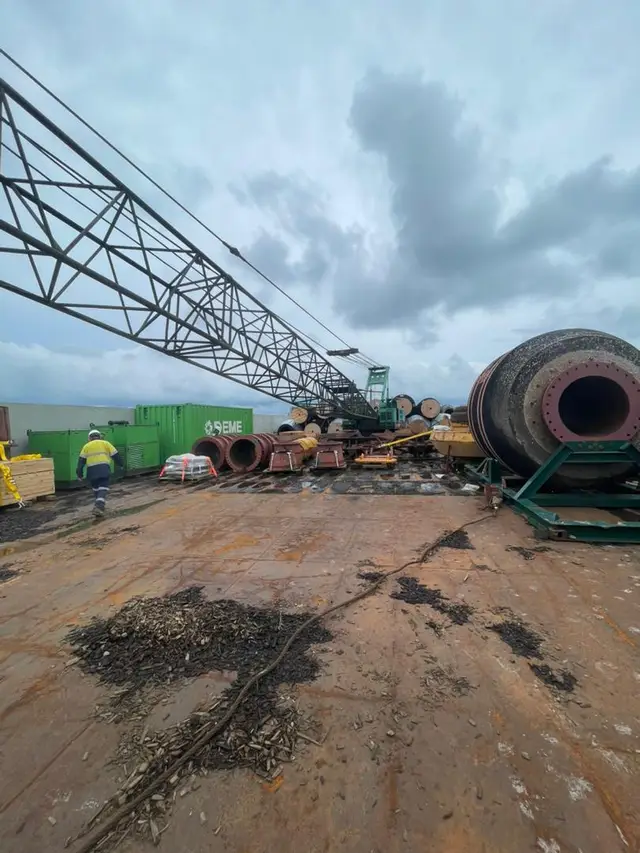 OMA dredging project operation at Samalaju and Bintulu Port — image 13